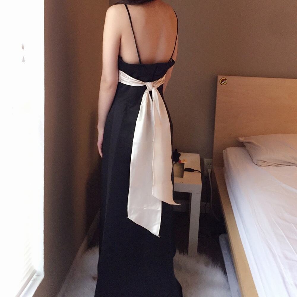 NWT Bill Levkoff Classics Satin Cocktail Gown-MA5 - Picture 2 of 8